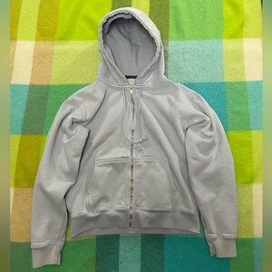 Brandy Melville purple zip up hoodie